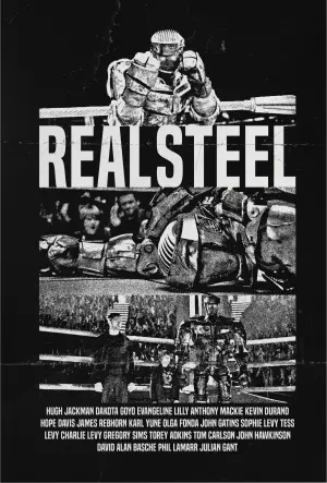 Poster to the movie "Real Steel" #768875