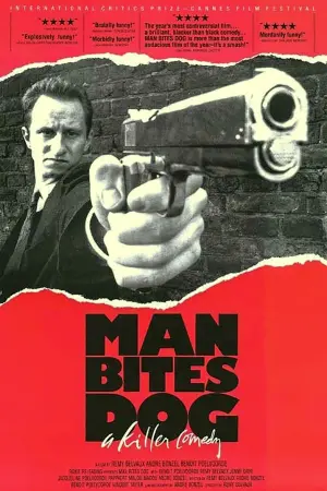 Poster to the movie "Man Bites Dog" #232208