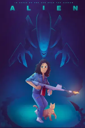 Poster to the movie "Alien" #830503