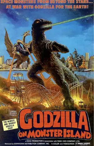 Poster to the movie "Godzilla vs. Gigan" #950114