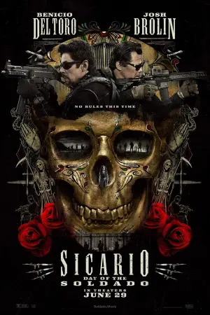 Poster to the movie "Sicario: Day of the Soldado" #29839