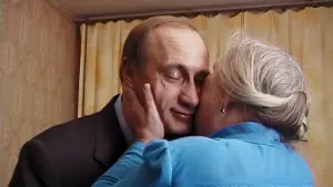 Backdrop to the movie "Putin