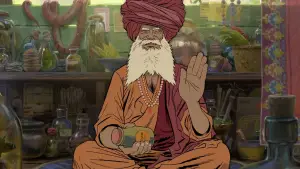 Backdrop to the movie "Gorillaz Present: The Mountain, The Moon Cave and The Sad God" #812375