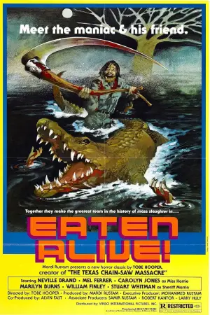 Poster to the movie "Eaten Alive" #742788