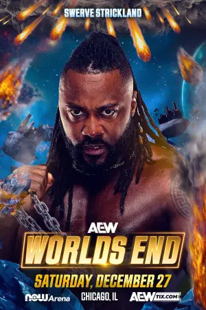 Poster to the movie "AEW Worlds End 2025" #934997