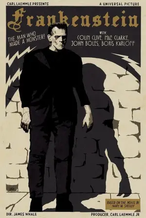 Poster to the movie "Frankenstein" #86031