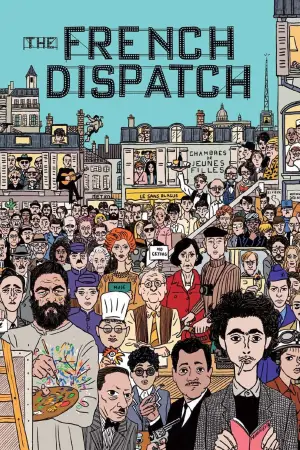 Poster to the movie "The French Dispatch" #654943