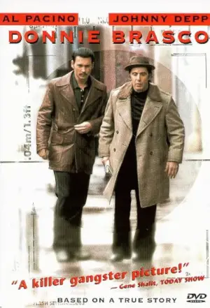 Poster to the movie "Donnie Brasco" #737188