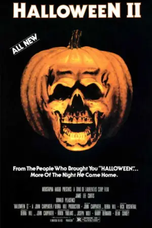 Poster to the movie "Halloween II" #709074