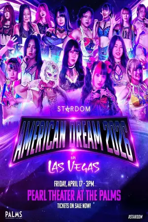 Movie poster "Stardom American Dream 2026 in Las Vegas"