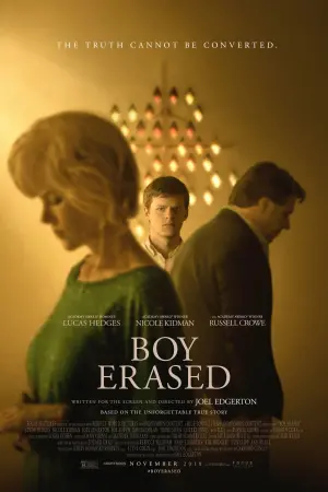 Poster to the movie "Boy Erased" #127682