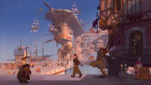 Backdrop to the movie "Treasure Planet" #675330