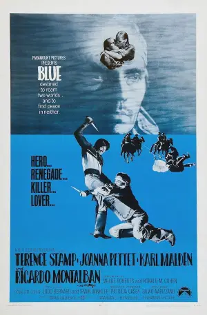 Poster to the movie "Blue" #640165