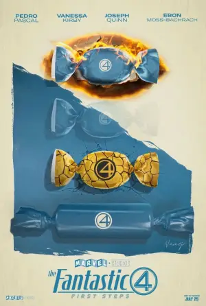 Poster to the movie "The Fantastic Four" #827991