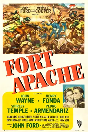 Poster to the movie "Fort Apache" #873251