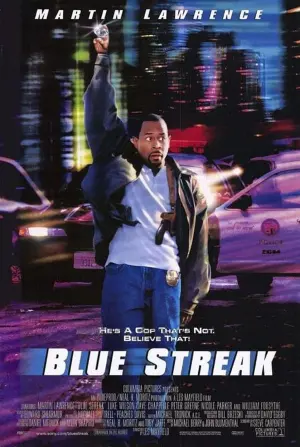 Poster to the movie "Blue Streak" #84753