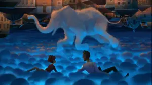 Backdrop to the movie "The Magician