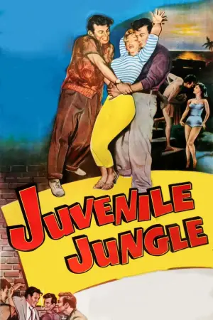 Movie poster "Juvenile Jungle"