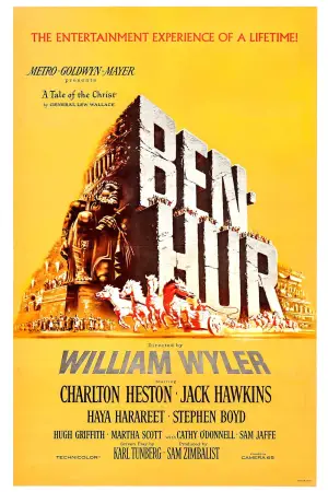 Poster to the movie "Ben-Hur" #752684