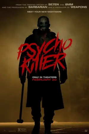 Poster to the movie "Psycho Killer" #780069