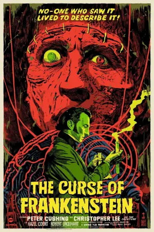 Poster to the movie "The Curse of Frankenstein" #389099