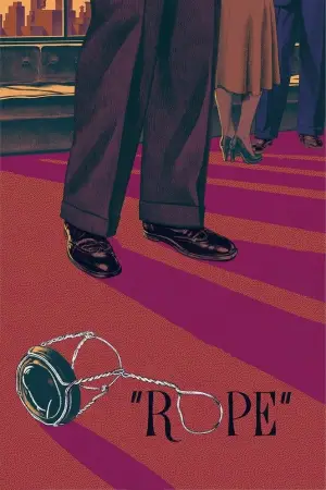 Poster to the movie "Rope" #665385
