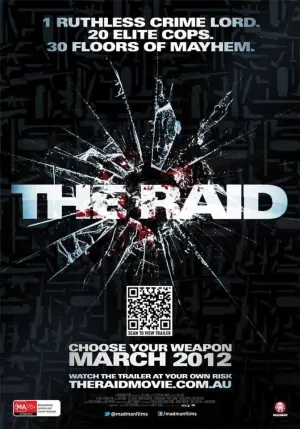 Poster to the movie "The Raid" #82166