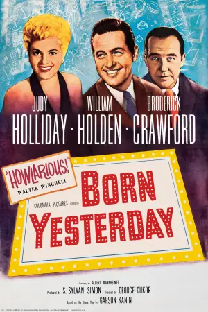 Poster to the movie "Born Yesterday" #648272