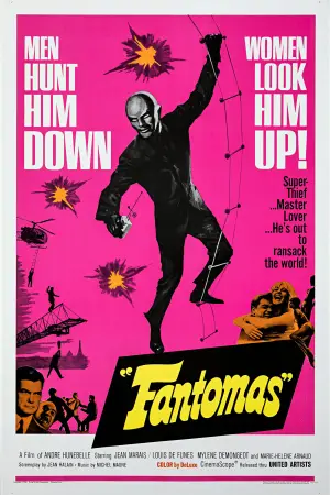 Poster to the movie "Fantomas" #730676