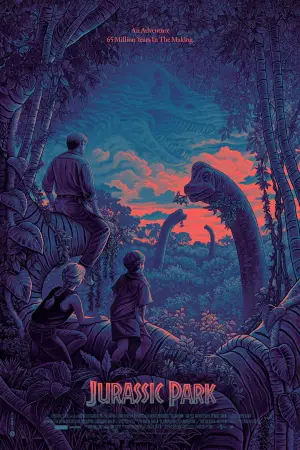 Poster to the movie "Jurassic Park" #598226
