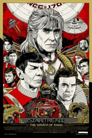Poster to the movie "Star Trek II: The Wrath of Khan" #95795