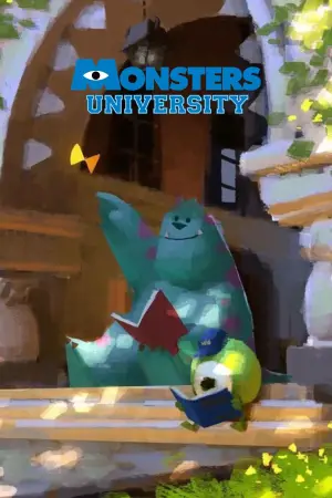 Poster to the movie "Monsters University" #652178