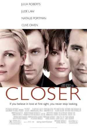 Poster to the movie "Closer" #675495