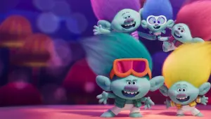 Backdrop to the movie "Trolls Band Together" #162919