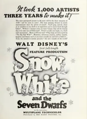 Poster to the movie "Snow White and the Seven Dwarfs" #27188