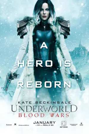 Poster to the movie "Underworld: Blood Wars" #39033