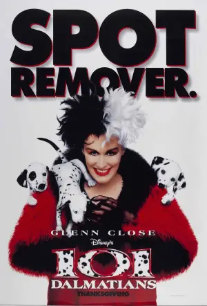 Poster to the movie "101 Dalmatians" #681914