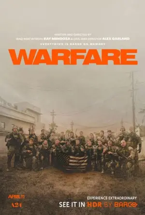Poster to the movie "Warfare" #524558