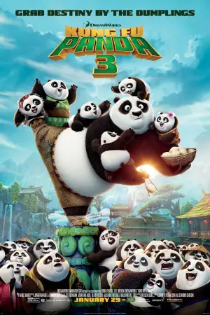 Poster to the movie "Kung Fu Panda 3" #655915