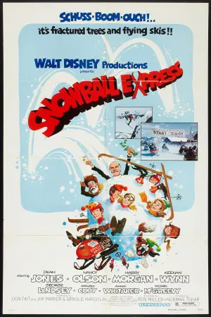 Poster to the movie "Snowball Express" #695564