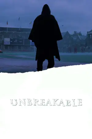 Poster to the movie "Unbreakable" #695382