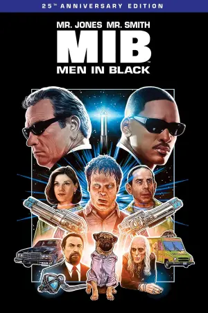 Poster to the movie "Men in Black" #33593
