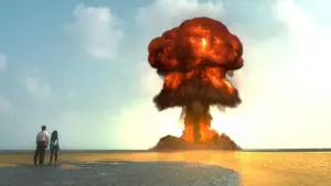 Backdrop to the movie "Shri Swapankumar-er Badami Hyena