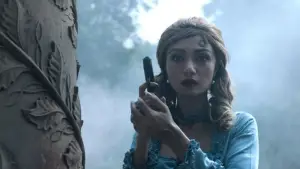 Backdrop to the movie "Shri Swapankumar-er Badami Hyena