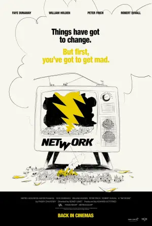 Poster to the movie "Network" #724120