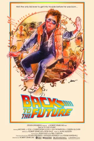 Poster to the movie "Back to the Future" #550770
