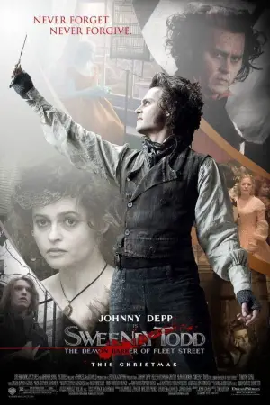 Poster to the movie "Sweeney Todd: The Demon Barber of Fleet Street" #660738