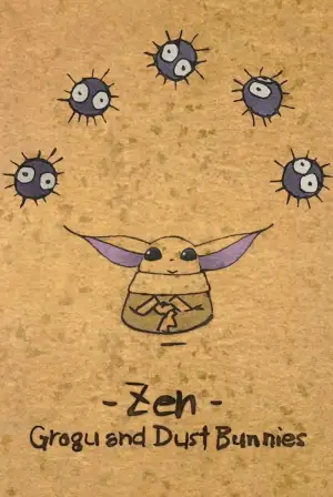 Poster to the movie "Zen - Grogu and Dust Bunnies" #896793
