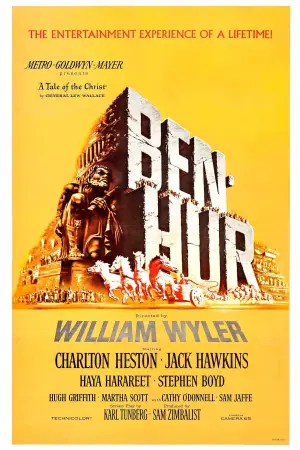Poster to the movie "Ben-Hur" #752686