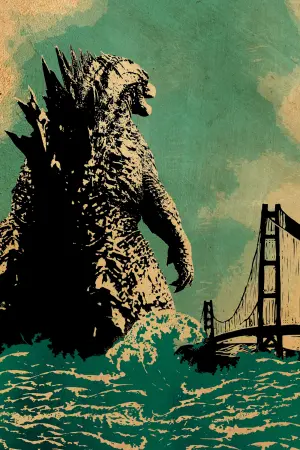 Poster to the movie "Godzilla" #173031